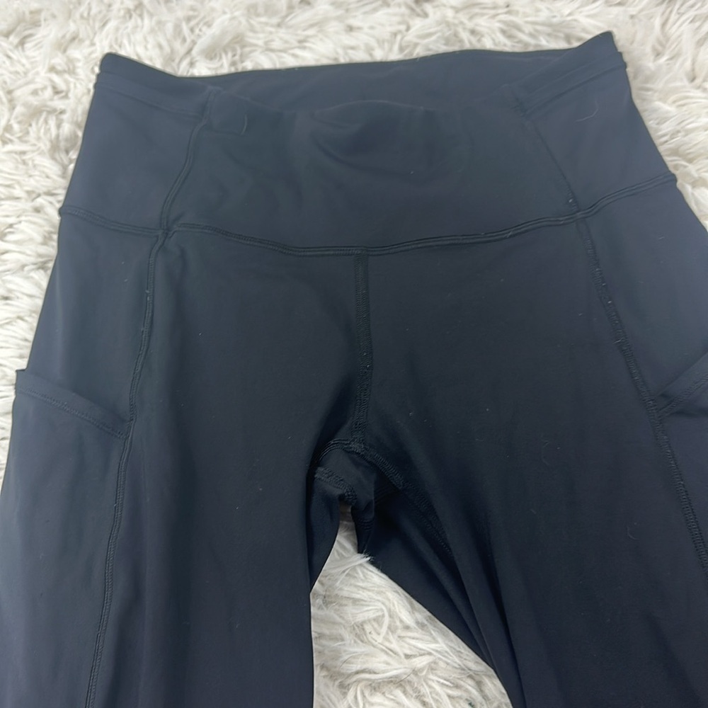 Lululemon Fast & Free Crop II *Nulux 19" Black - Picture 2 of 7
